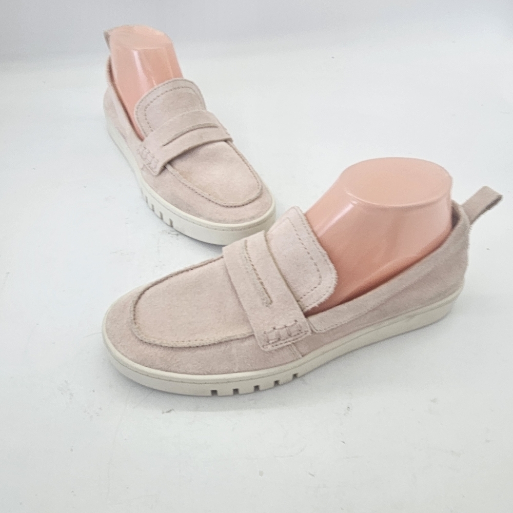 Vionic Chantel Loafers Rose Pink Suede Orthotic Slip-On Size 8 Preowned - Picture 9 of 12